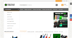 Desktop Screenshot of pointeurlaser.com
