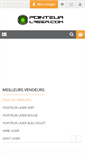 Mobile Screenshot of pointeurlaser.com